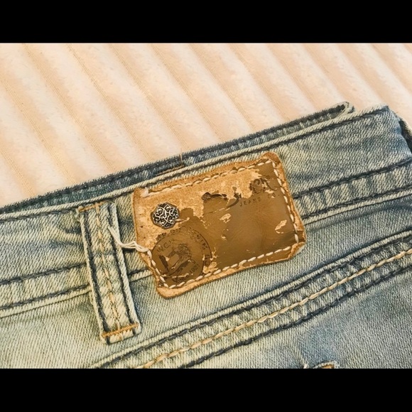 Silver Suki Capri Light Wash Cropped Denim Jeans Plus Size 22 - Picture 3 of 9